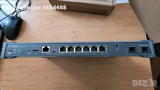 Juniper Networks SRX300 Services Gateway, защитна стена, рутер, снимка 4 - Рутери - 55087221