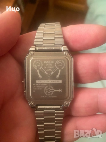 Часовник CASIO CA-500WEBF-1AJR Watch CLASSIC Back To The Future Collaboration model, снимка 2 - Мъжки - 55168000