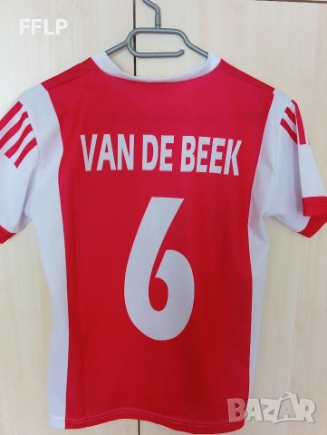 Ajax тениска на футболиста Van de beek, снимка 6 - Тениски - 53791448