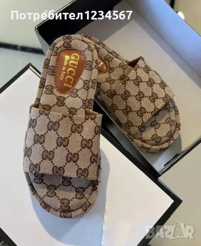 Нови чехли GUCCI 36 н 