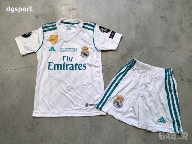 Детски екип на Серхио Рамос #РЕАЛ М #ретро модел!!!, снимка 2 - Футбол - 54007680