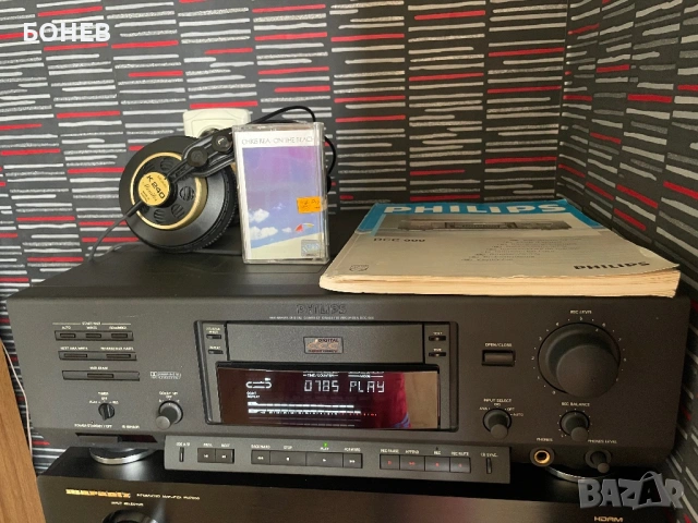 PHILIPS DCC 900 - 3 HEAD - remote+book