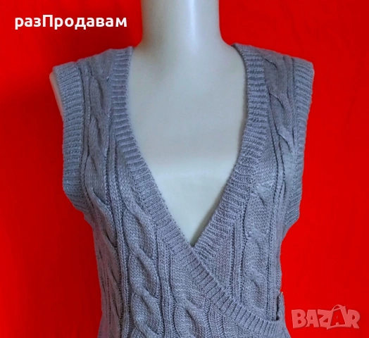 Плетена Рокля- Туника- Марка- Zoe Special-Модел- с прехвърляне, снимка 4 - Рокли - 54960154
