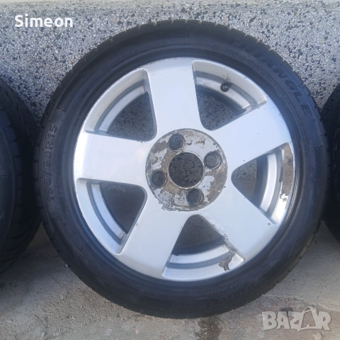 Два чифта джанти с гуми за ford fiesta , снимка 13 - Гуми и джанти - 55006168