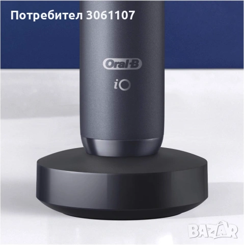 Акумулаторна електрическа четка за зъби Oral-B iO Series 8s с 1 дръжка и изкуствен интелект, черна, снимка 4 - Други - 54519688
