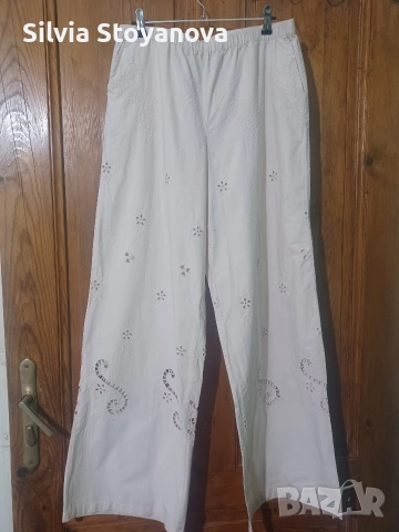 летен памучен панталон Zara 