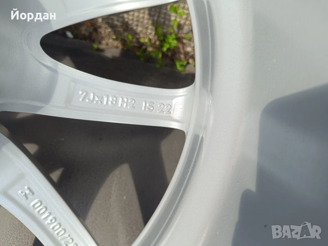 Оригинални джанти 18 ' 5x112 БМВ Х3 Х4 / BMW X3 G01 X4 G02 + датчици, снимка 10 - Гуми и джанти - 55102526
