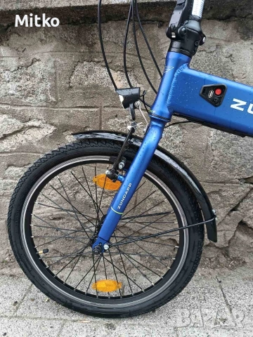 нов 20 цола електрически алуминиев велосипед с 7 скорости усилени капли чисто нов , снимка 13 - Велосипеди - 54223985