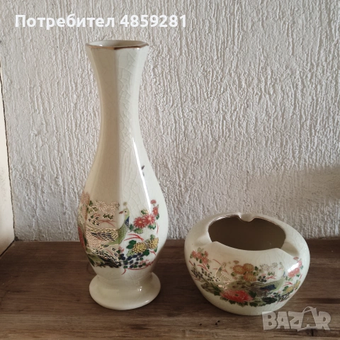 Порцеланова ваза, снимка 15 - Вази - 54965443