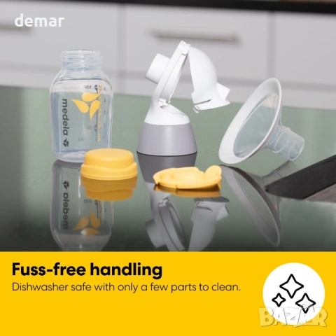 Medela Freestyle Mini Classic Двойна електрическа помпа за кърма, снимка 9 - Помпи за кърма - 54442638