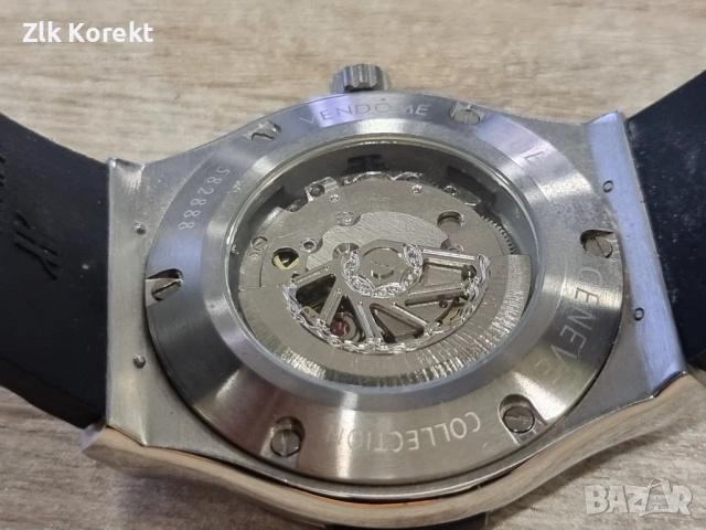 Механичен часовник Hublot 38mm, снимка 7 - Мъжки - 54149267