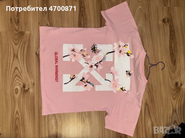 Тениска Off White, снимка 2 - Тениски - 55157353