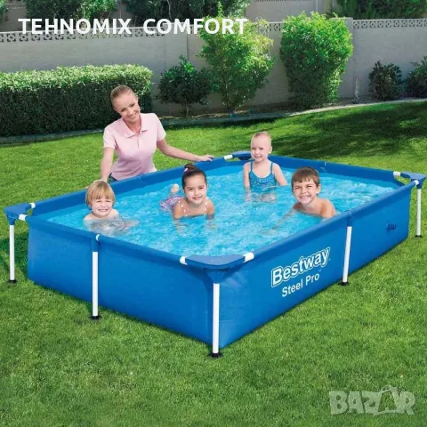 Сглобяем басейн 221х150х43см 56401 Bestway