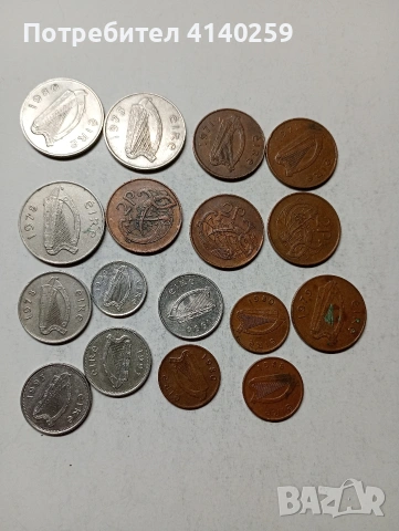 ИРЛАНДИЯ МОНЕТИ , снимка 4 - Нумизматика и бонистика - 54362039