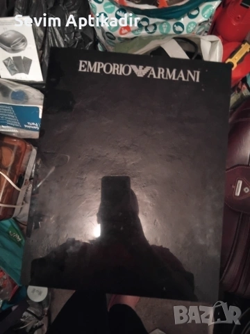 Черна рамка Emporio Armani , снимка 2 - Други - 54864796