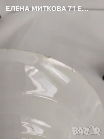 Винтидж порцеланови чинии за основно и за супа в английски стил, снимка 18 - Чинии - 55675846