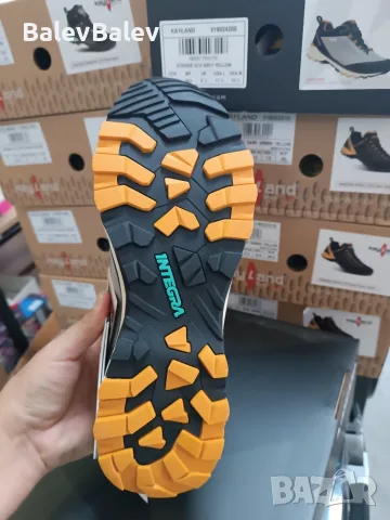 Мъжки туристически обувки Kayland Strider GTX Grey Yellow Размер 42, снимка 3 - Мъжки боти - 55417948