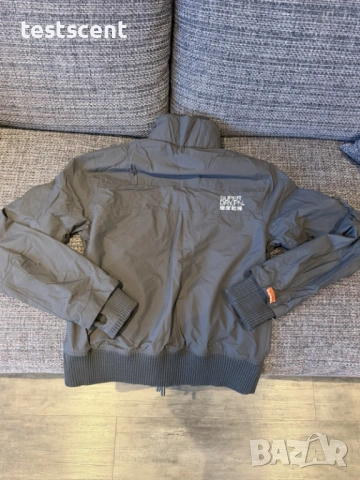 Мъжко яке тип ветровка Men’s Superdry Windbreaker Jacket – XXL черно и оранжево, снимка 6 - Якета - 54325284