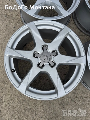 Алуминиеви джанти Ауди/Audi А4 / А5 /А6 - 6 шумови, снимка 4 - Гуми и джанти - 54890811