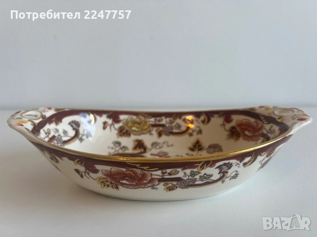 Купа порцелан Masons Brown Velvet, снимка 7 - Антикварни и старинни предмети - 54004372