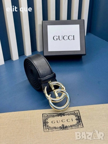 колани от естествена кожа в кутия Gucci 
