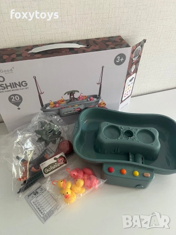 Музикална игра водни поточе - маса с въдица и патета, снимка 10 - Музикални играчки - 55059436