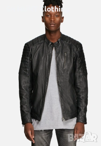 Jack & Jones RICHARD LEATHER Jacket Размер L мъжко яке естествена кожа 15-27