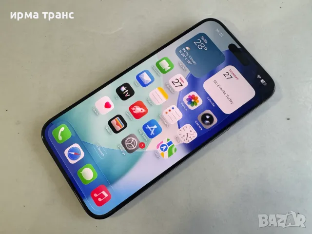 iPhone 15 Pro Max 256gb 100% батерия.Гаранция, снимка 2 - Apple iPhone - 55433402