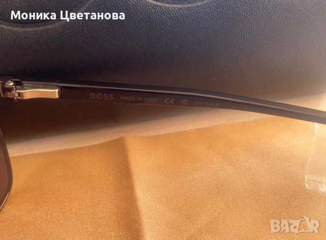 Мъжки слънчеви очила Hugo Boss, снимка 5 - Слънчеви и диоптрични очила - 55144295