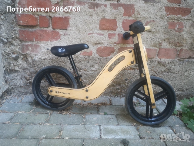 Дървено баланс колело, снимка 2 - Детски велосипеди, триколки и коли - 55092346