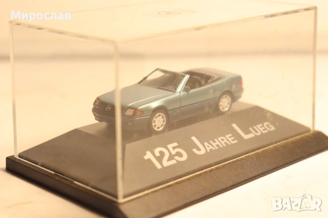 HERPA 1:87 H0 MERCEDES BENZ 124 МОДЕЛ КОЛИЧКА, снимка 2 - Колекции - 54396433
