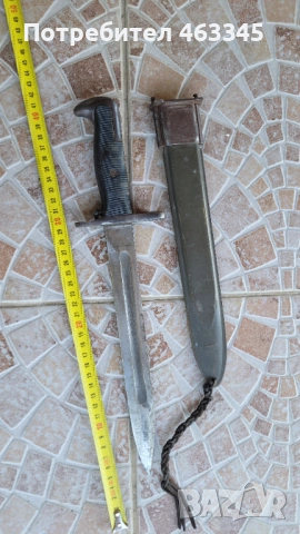 Щик, нож, байонет, снимка 5 - Антикварни и старинни предмети - 54312909