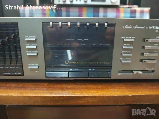 FISHER RS-140 AM/FM Стерео Ресивър , снимка 6 - Ресийвъри, усилватели, смесителни пултове - 54965297
