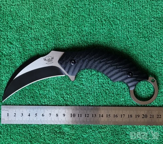 Тактически нож тип карамбит - Skallywag Tactical Deep 6, снимка 8 - Ножове - 55601678