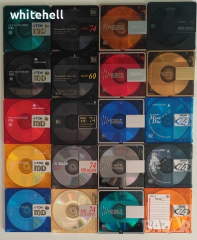 Колекционерски комплект 20бр. Мини Дискове - Minidiscs