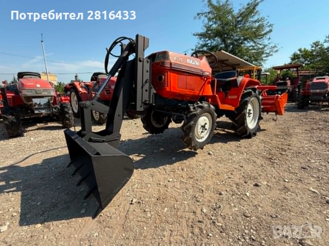 Мини челен товарач KUBOTA B1-15 4x4, снимка 5 - Селскостопанска техника - 55103859