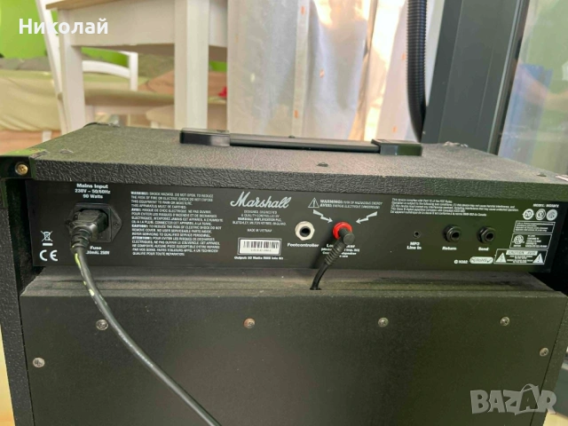 усилвател Marshall MG50FX, снимка 3 - Ресийвъри, усилватели, смесителни пултове - 54429312