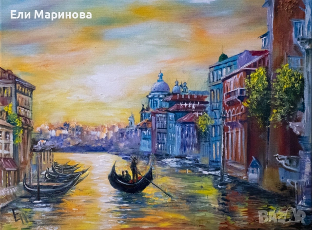 Маслена картина "Венеция"