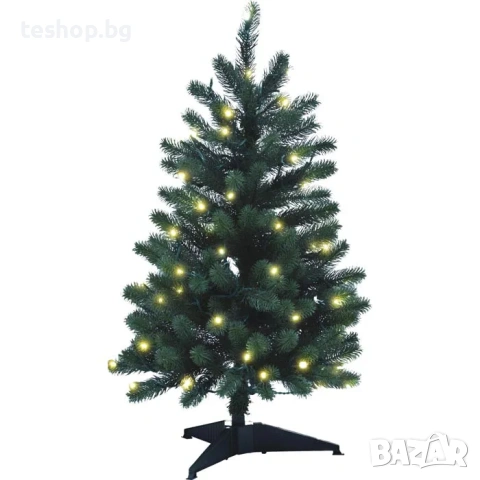 Коледна елха Xenotec PE-BM85, 85 см, зелена, с LED осветление