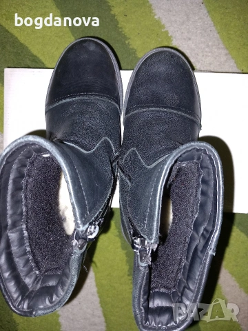 Топли кожени ботуши за момче, с вълна, снимка 12 - Детски боти и ботуши - 53996610