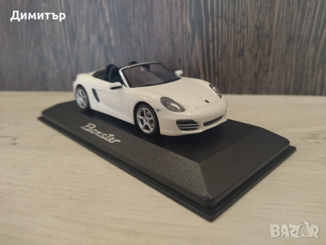 Колекционерски модел Porsche Boxster 1/43 MINICHAMPS !