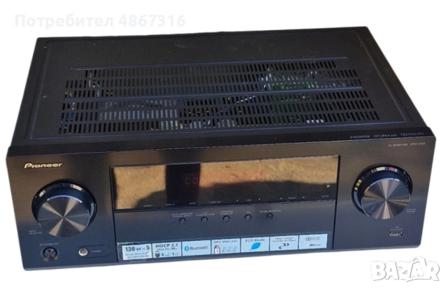 Pioneer VSX-430-K, снимка 2 - Ресийвъри, усилватели, смесителни пултове - 55123348