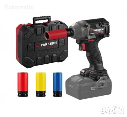 Акумулаторен ударен гайковерт Parkside Performance PPDSSA 20 Li B2 – Brushless – 600 Nm – 20V – нов