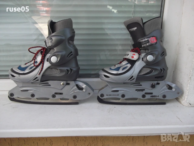 Кънки с обувки "WORKER SPRING - ABEC-1 , Vel 34 ÷ 37"