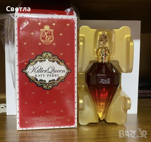 Парфюми: 1.Killer Queen на Katy Perry 100 ml и 75 ml; 2.C-THRU Black Beauty 75 ml