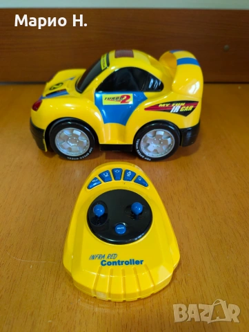 Детска количка с дистанционно, RC car, IR, много добро състояние, звукови ефекти, снимка 5 - Коли, камиони, мотори, писти - 55095134