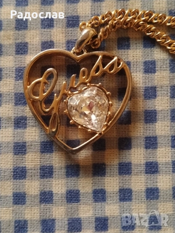 оригинално колие Guess, снимка 3 - Колиета, медальони, синджири - 54776690