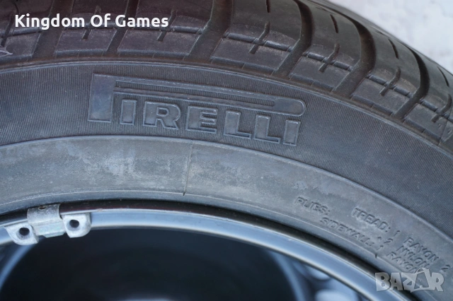 Оригинална Резервна Джанта и Стойка за Mercedes W210 71/2x16H2/ET41/Гума Pirelli P6000 215/55/16/3мм, снимка 10 - Гуми и джанти - 54462501