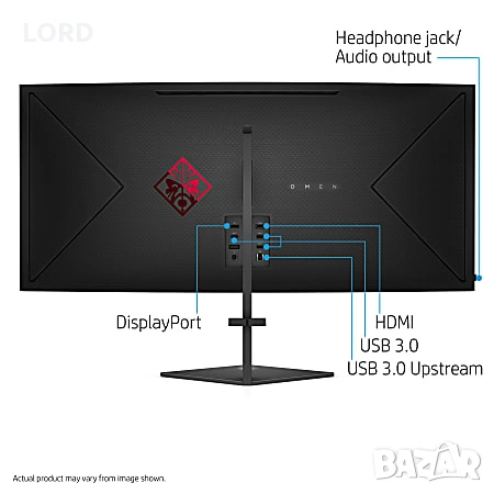 Монитор HP Omen X 35 , снимка 9 - Монитори - 55080219