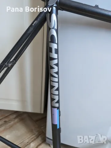 Ретро Шосеен Фреймсет Schwinn Tempo, снимка 3 - Части за велосипеди - 55665385